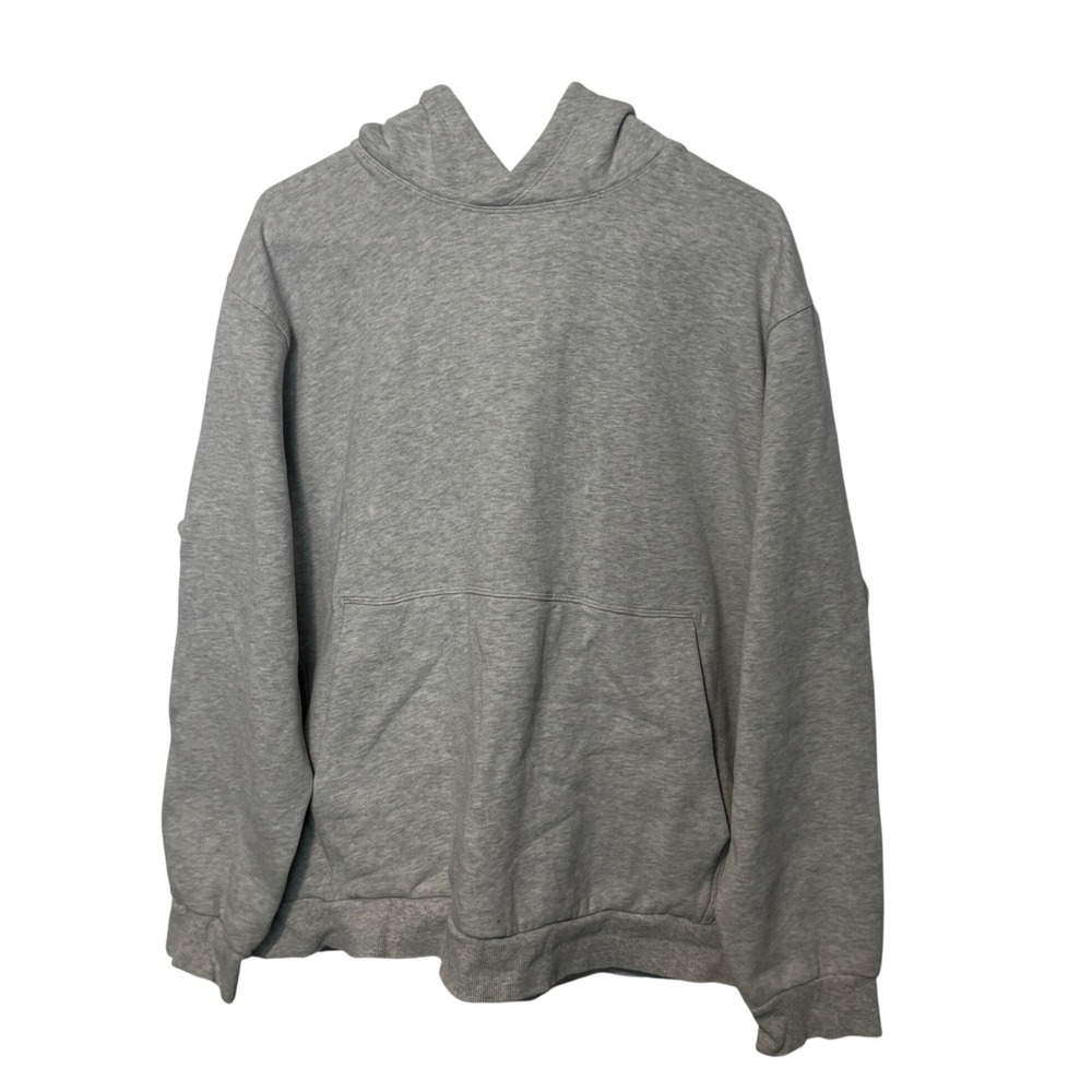 Lululemon Steady State Hoodie Mens Large Grey Heathered Pullover LM3EXES
